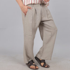 WIDE LEG LINEN PANT FOR MEN