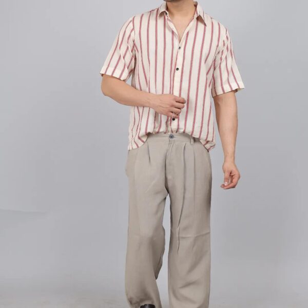 WIDE LEG LINEN PANT FOR MEN - Image 4