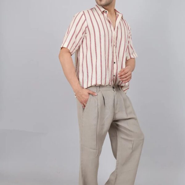 WIDE LEG LINEN PANT FOR MEN - Image 6