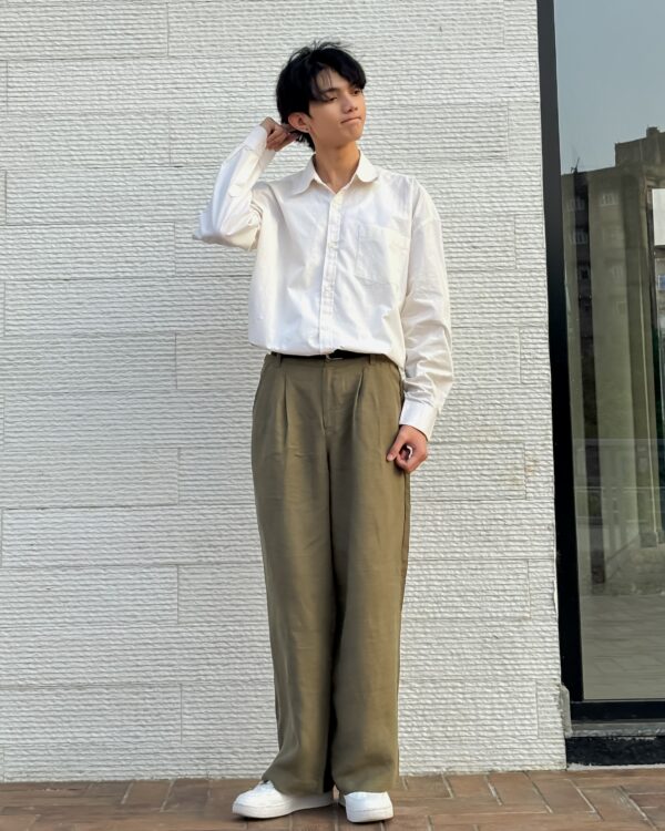 WIDE LEG TROUSER FOR MEN