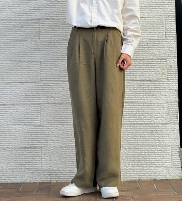 WIDE LEG TROUSER FOR MEN