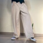 Men's Tailored Wide-Leg Pants by Mitrism – Comfortable and Stylish Loose Fit for Men