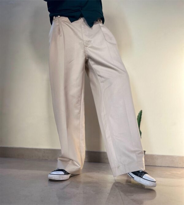Men's Tailored Wide-Leg Pants by Mitrism – Comfortable and Stylish Loose Fit for Men